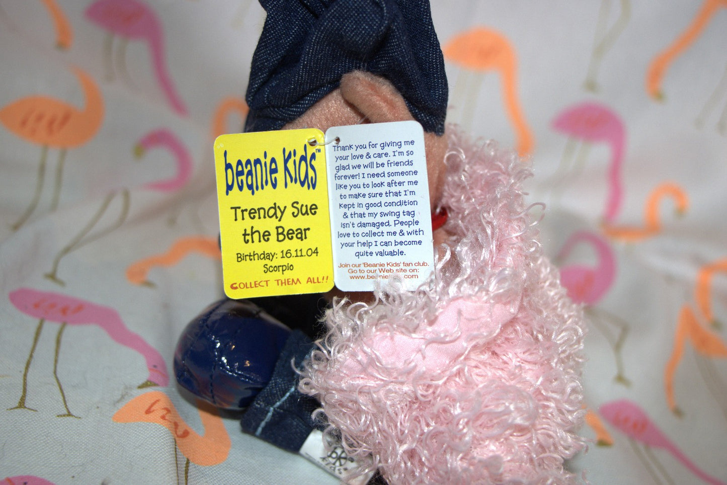 Trendy Sue the Bear Beanie Kid 16th November 2004 Scorpio