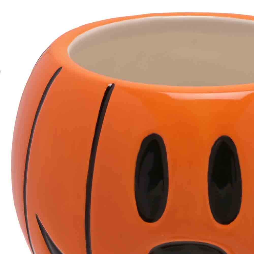 Halloween Mickey Pumpkin Mug With Lid - Disney Gifts