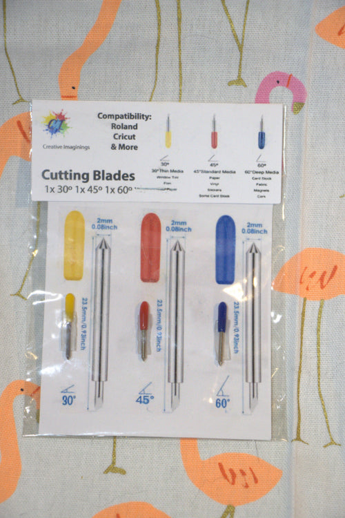 Cutting Blades 1 Set Of 30/45/60 Degree