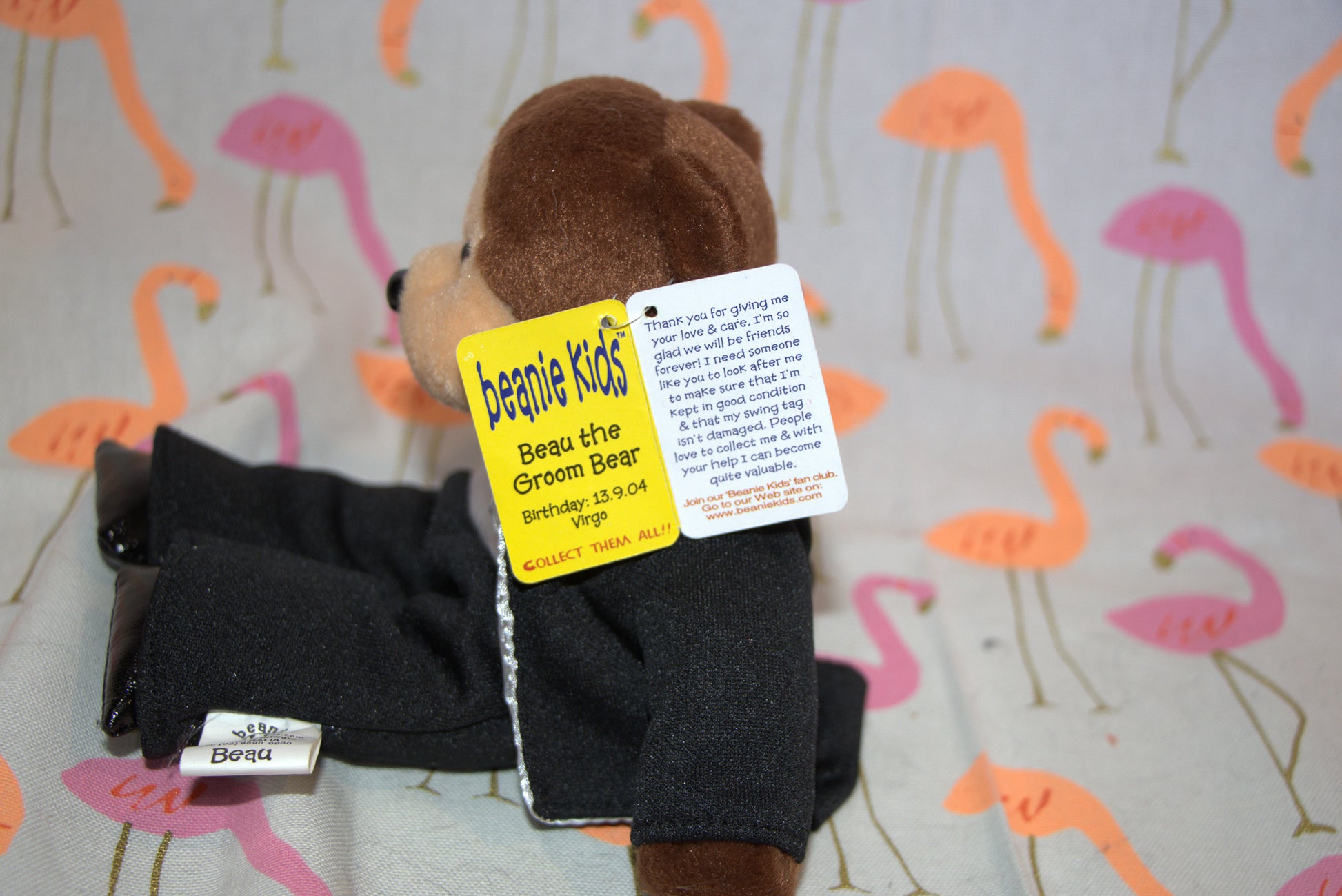 Beau the Groom Beanie Kid