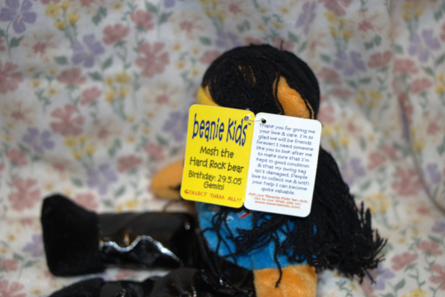 Mosh the Hard Rock Bear Beanie Kid 29th May 2005 Gemini