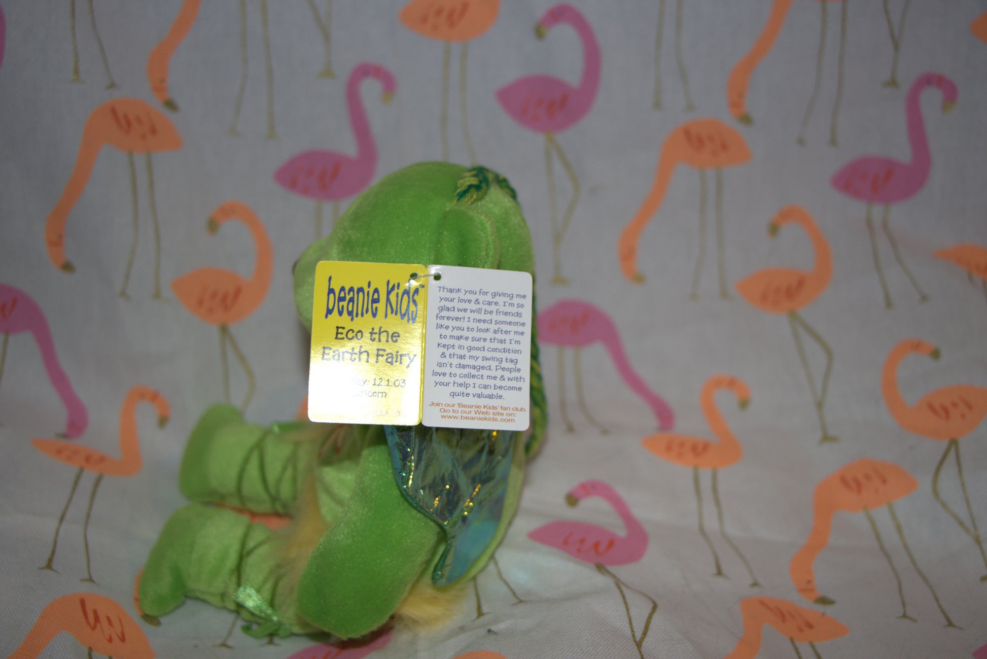 Eco the Earth Fairy Bear Beanie Kid