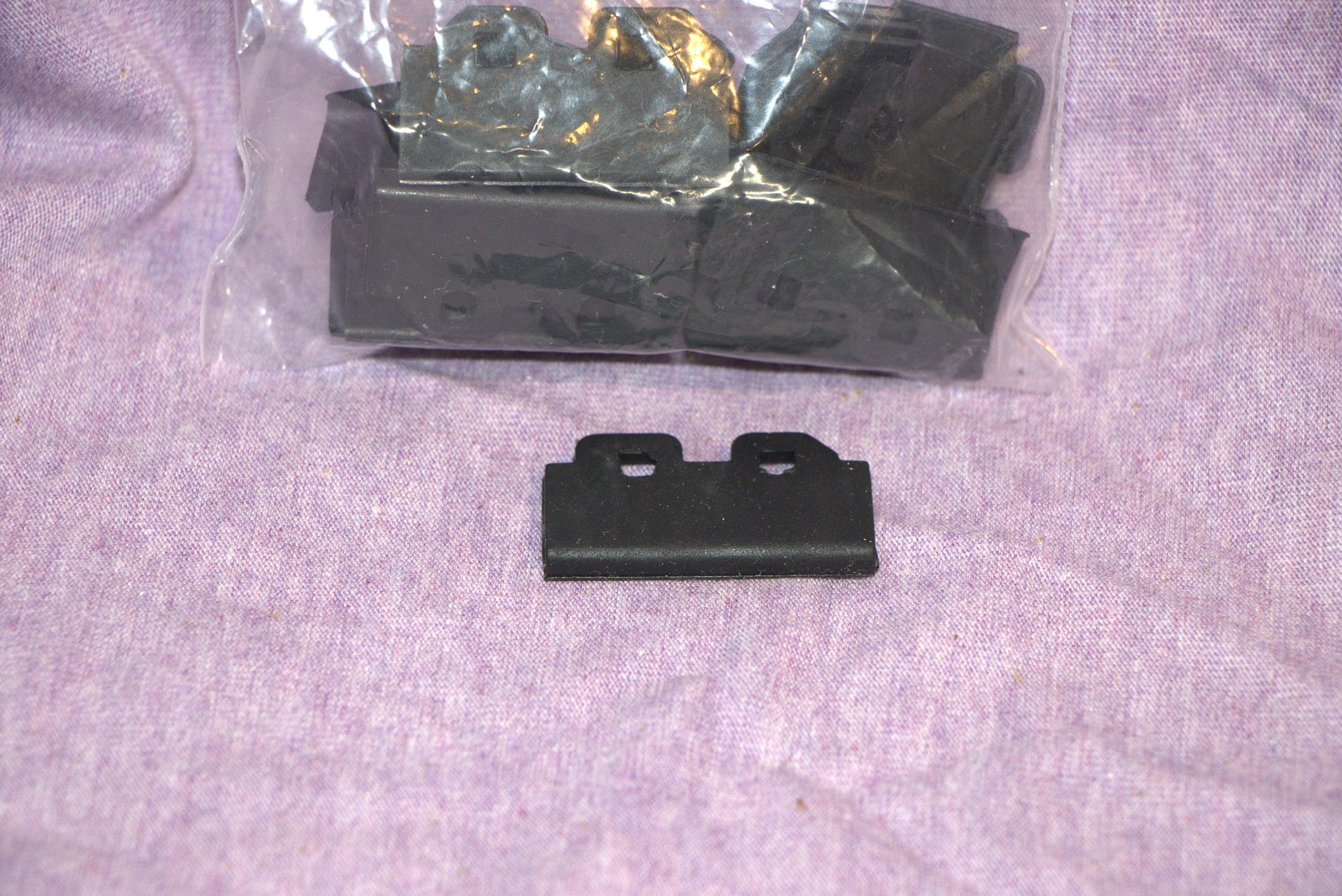 Black Rubber Wiper Blade