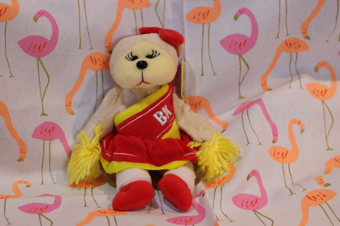 Pom Pom the Cheerleader Bear Beanie Kid 12th July 2003 Cancer