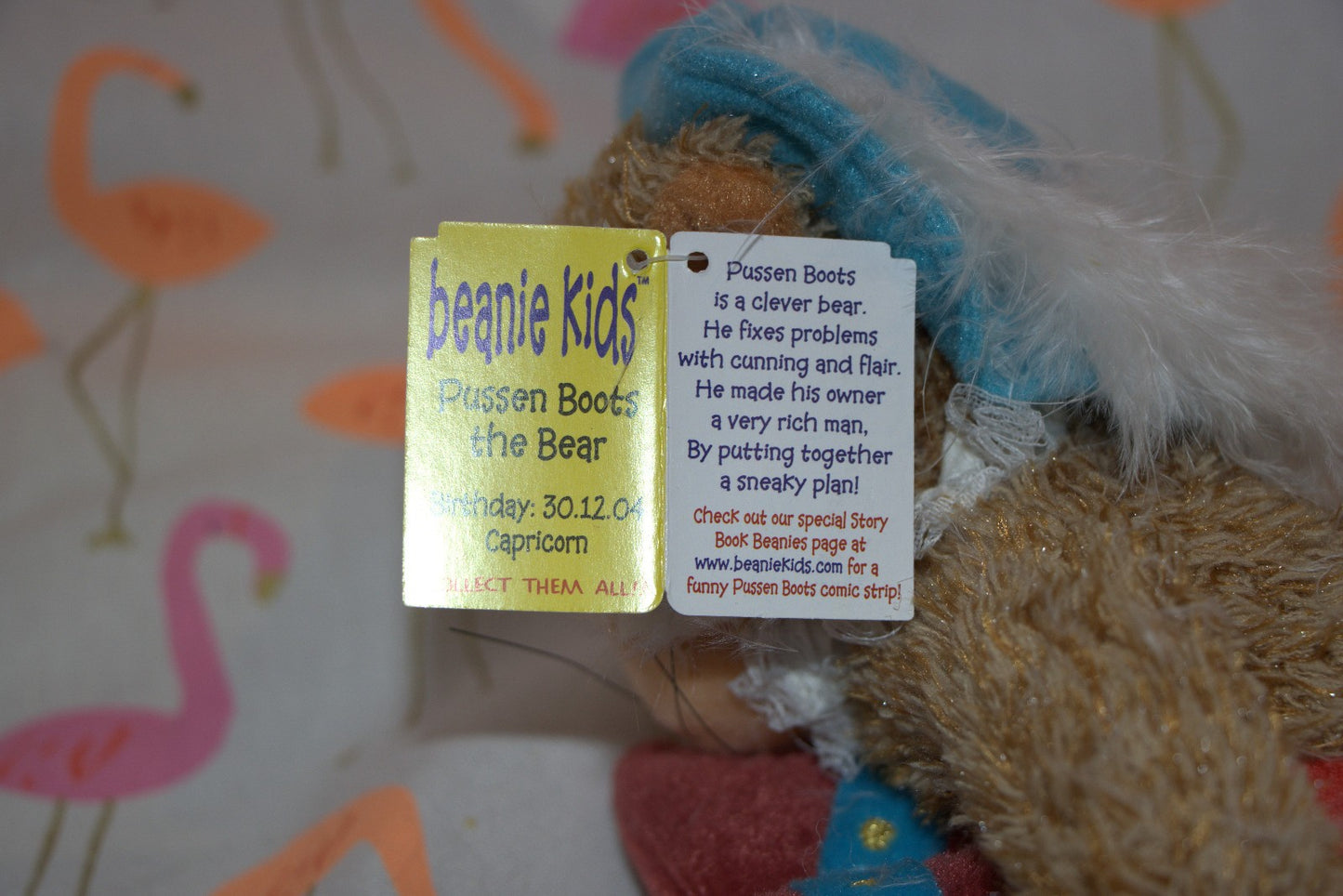 Pussen Boots the Bear Beanie Kid 30th December 2004 Capricorn