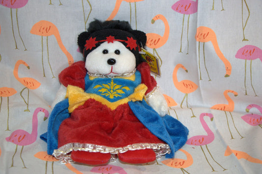 Snow Princess The Bear Collectible Skansen Beanie Kid Excellent Condition