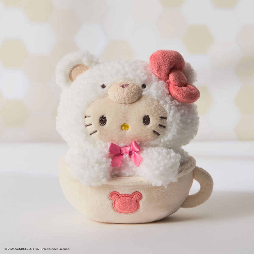 Hello Kitty Latte Bear Small Plush