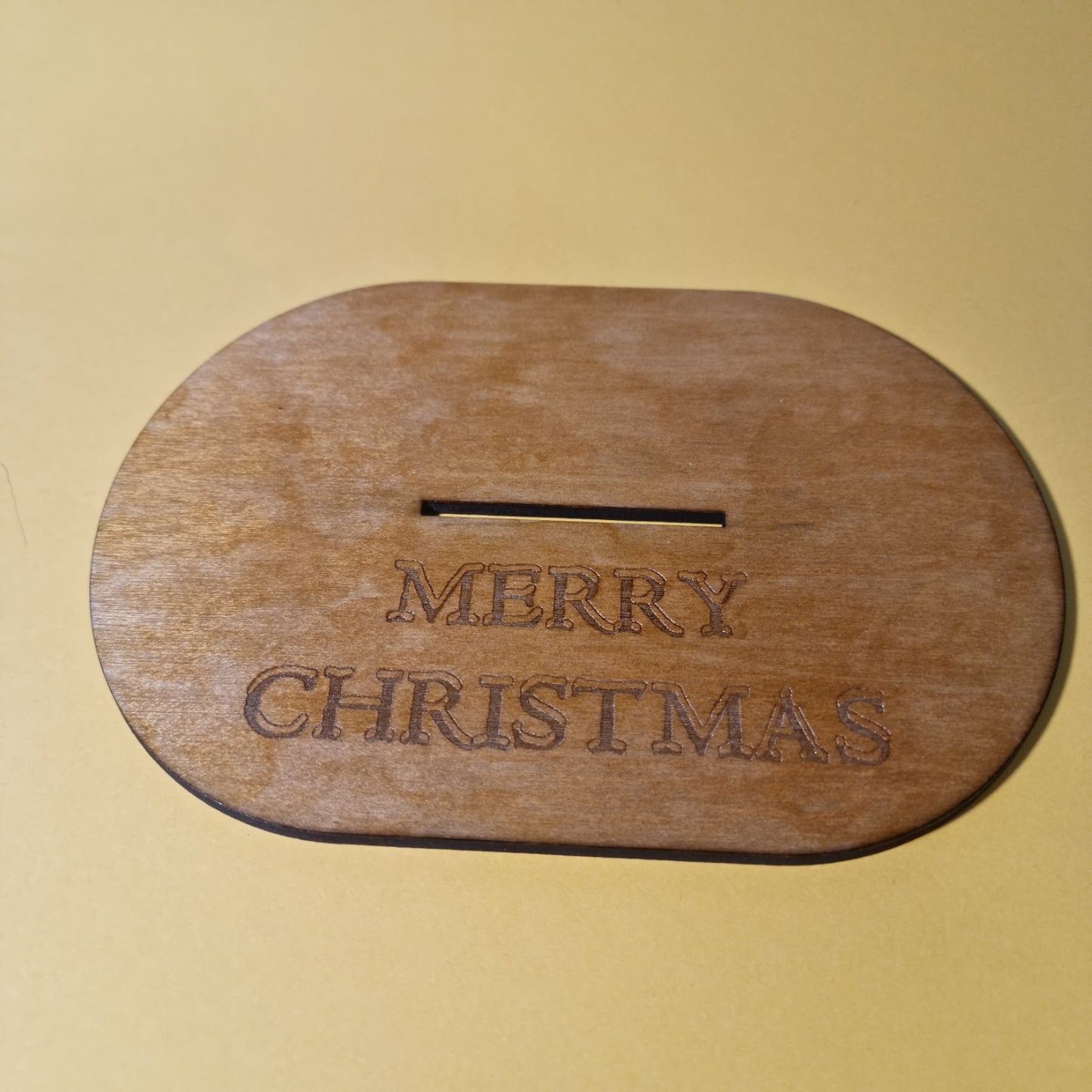 Basswood Christmas Tree With Baubles