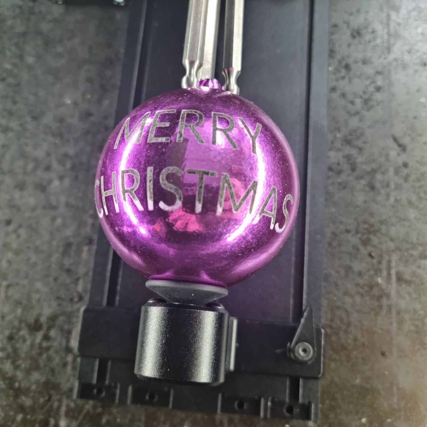 Basswood Christmas Tree With Baubles