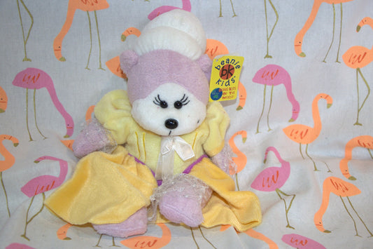 Antoinette The French Bear Collectible Skansen Beanie Kid Excellent Condition