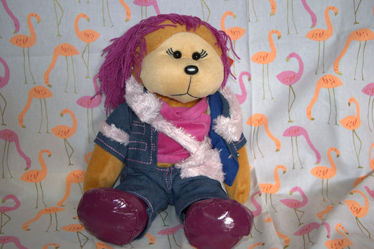 Gina The Denim Bear Skansen Cuddly Kid Excellent Condition Unsold Stock