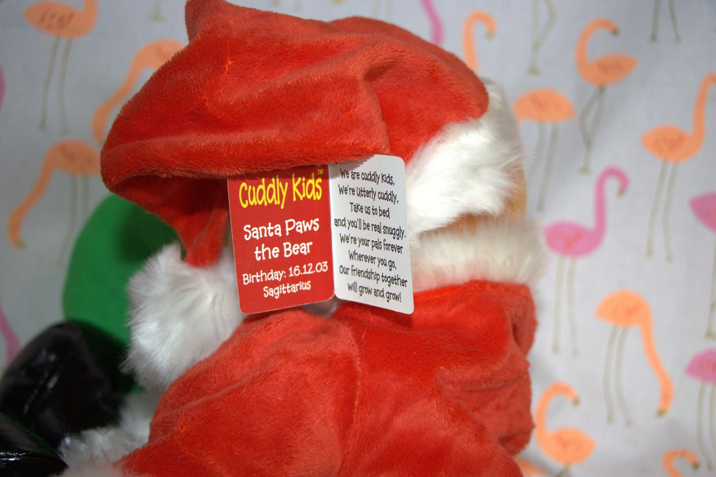 Santa Paws The Bear Skansen Cuddly Kid Excellent Condition Unsold Stock